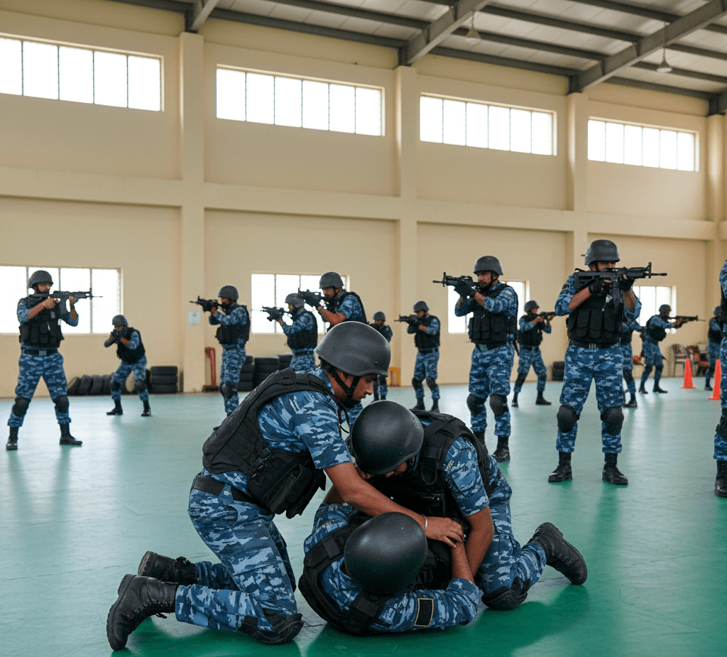 Police Training Indoor and Outdoor